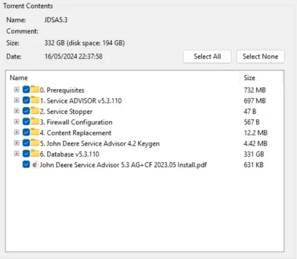 JDSA 5.3 files