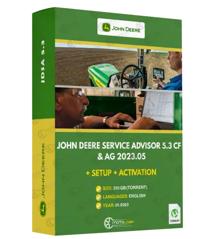 John Deere Service Advisor 5.3 CF & AG 2023.05